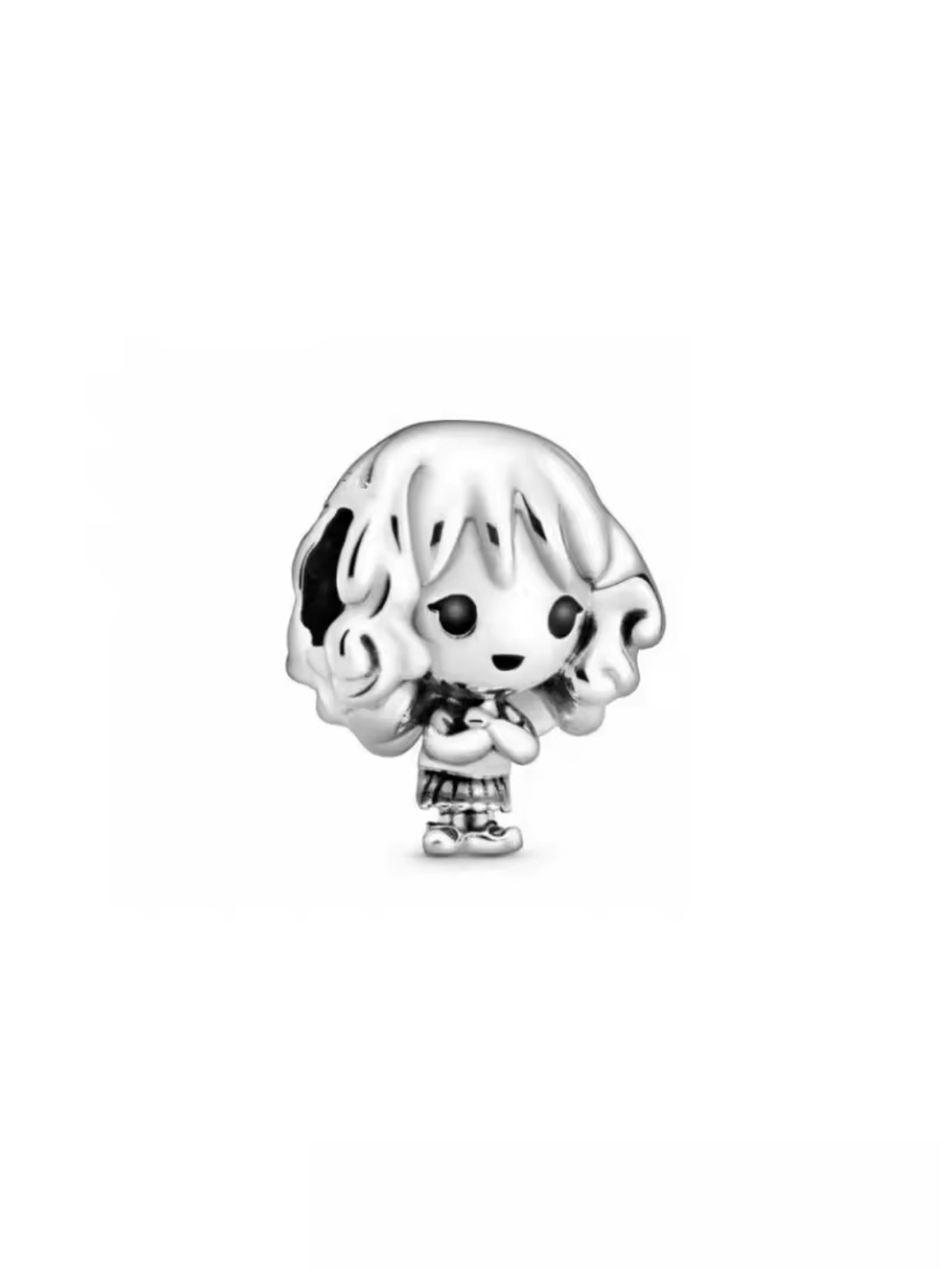 Sterling Silver Hermoine Granger Charm Pendant - Silver